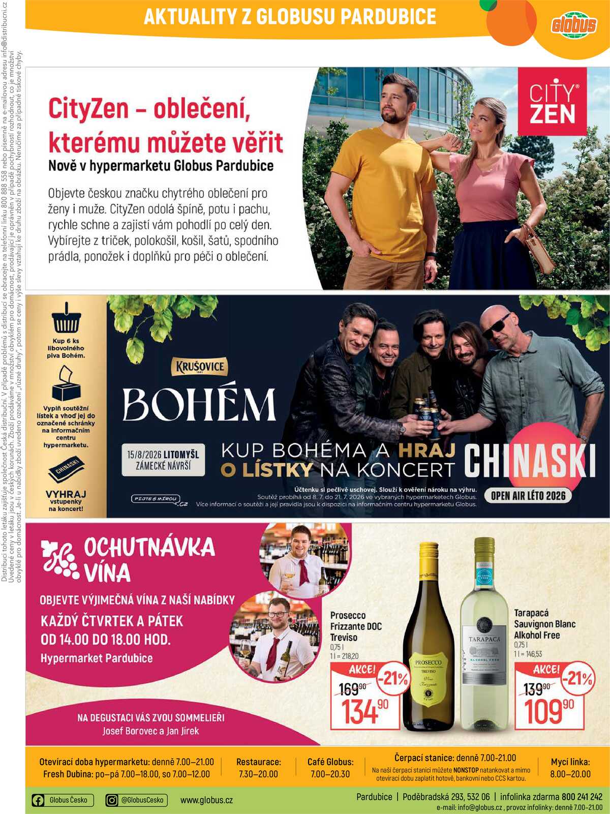 Akční leták Globus 15.7. - 21.7.2026 - Globus Pardubice strana 49