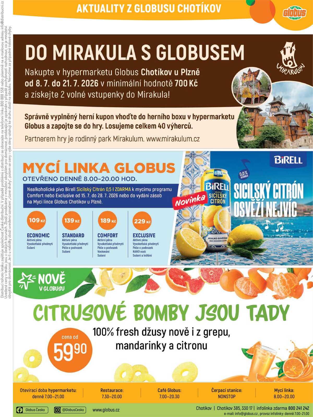Akční leták Globus 15.7. - 21.7.2026 - Globus Chotíkov u Plzně strana 49
