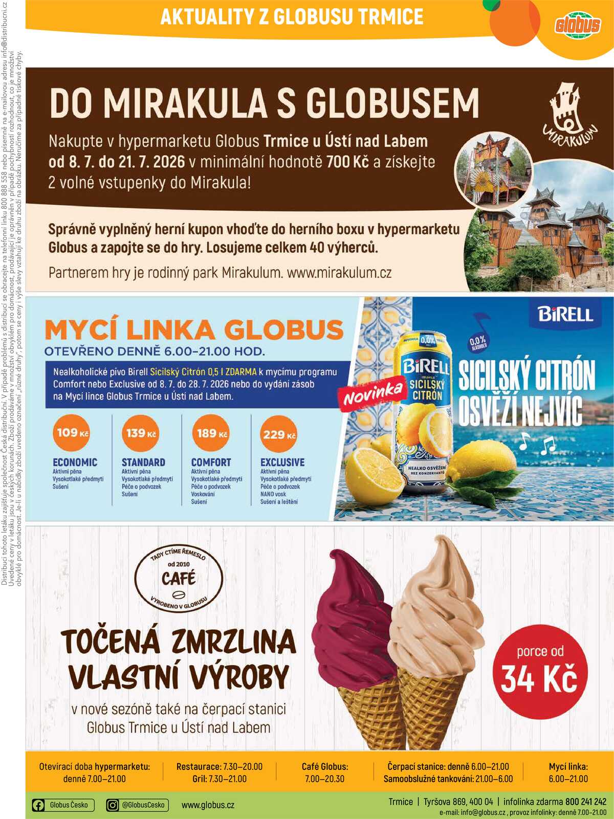 Akční leták Globus 15.7. - 21.7.2026 - Globus Trmice u Ústí nad Labem strana 49