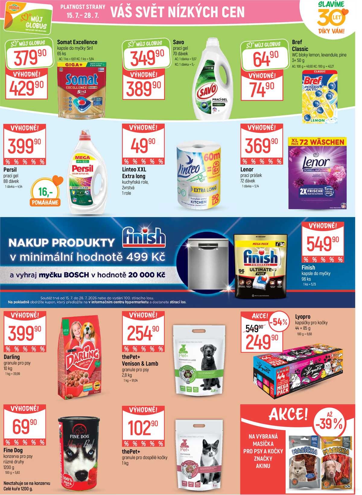Akční leták Globus 15.7. - 21.7.2026 - Globus Praha - Štěrboholy strana 43