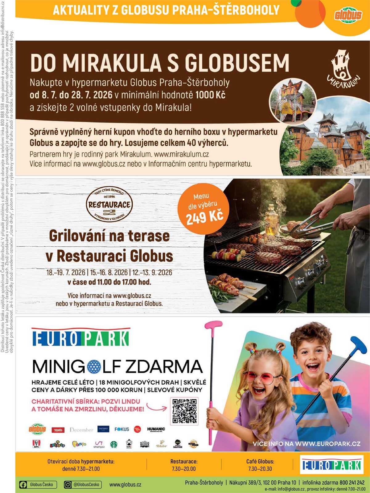 Akční leták Globus 15.7. - 21.7.2026 - Globus Praha - Štěrboholy strana 45