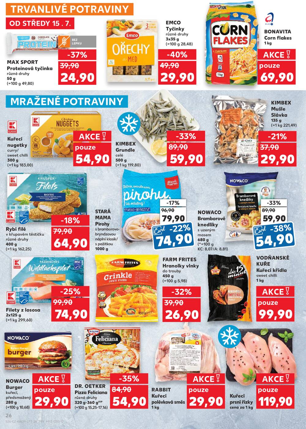 Leták Kaufland - Kaufland 15.7. - 21.7. - Kaufland - Prachatice - strana 26 Leták Kaufland - Kaufland 15.7. - 21.7. - Kaufland - Prachatice - strana 26