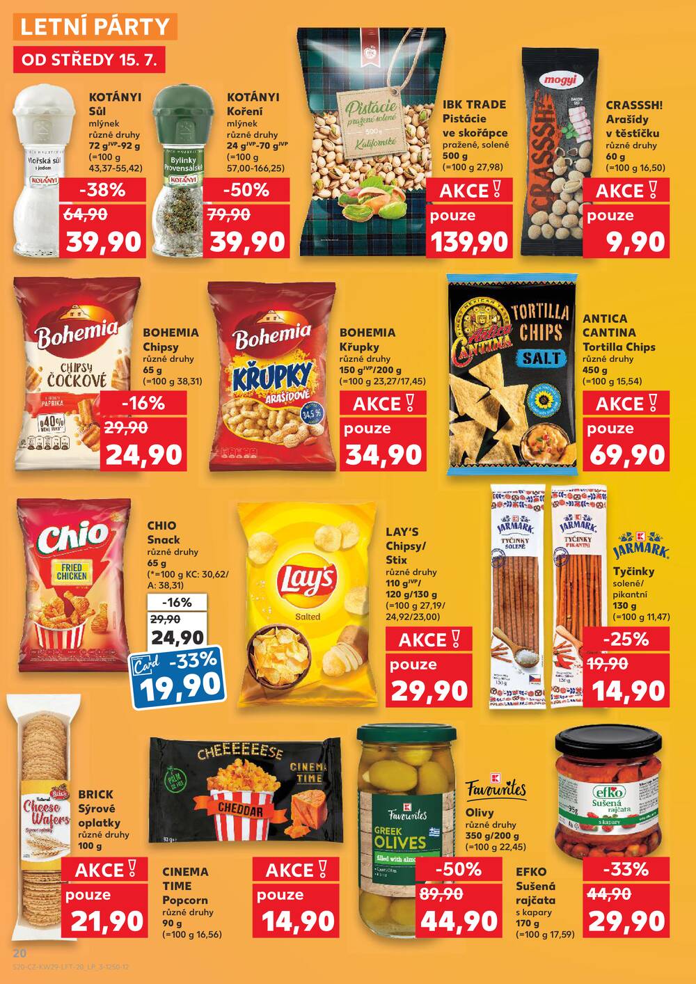 Leták Kaufland - Kaufland 15.7. - 21.7. - Kaufland - Louny - strana 20 Leták Kaufland - Kaufland 15.7. - 21.7. - Kaufland - Louny - strana 20