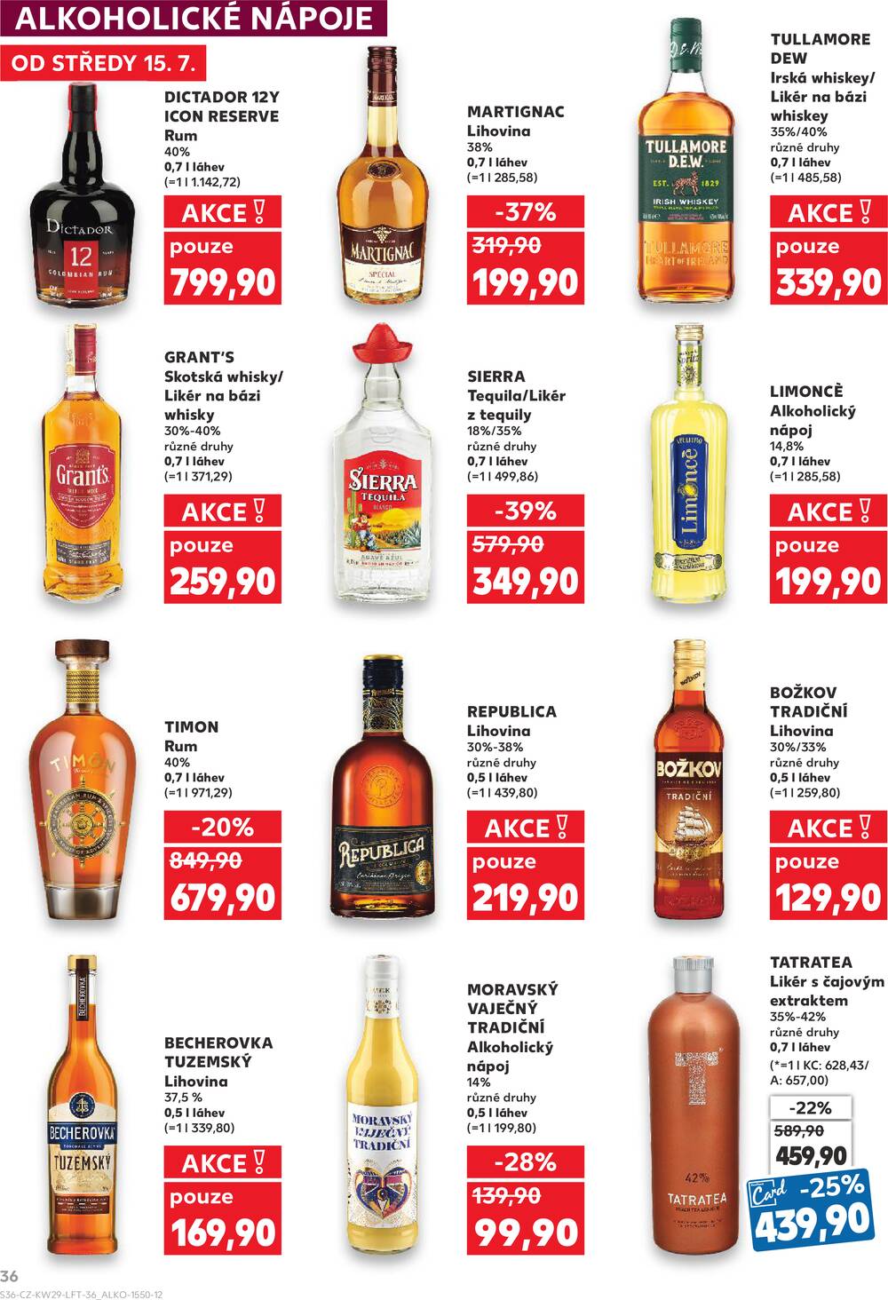 Leták Kaufland - Kaufland 15.7. - 21.7. - Kaufland - Praha 3 (Jarov) - strana 36 Leták Kaufland - Kaufland 15.7. - 21.7. - Kaufland - Praha 3 (Jarov) - strana 36