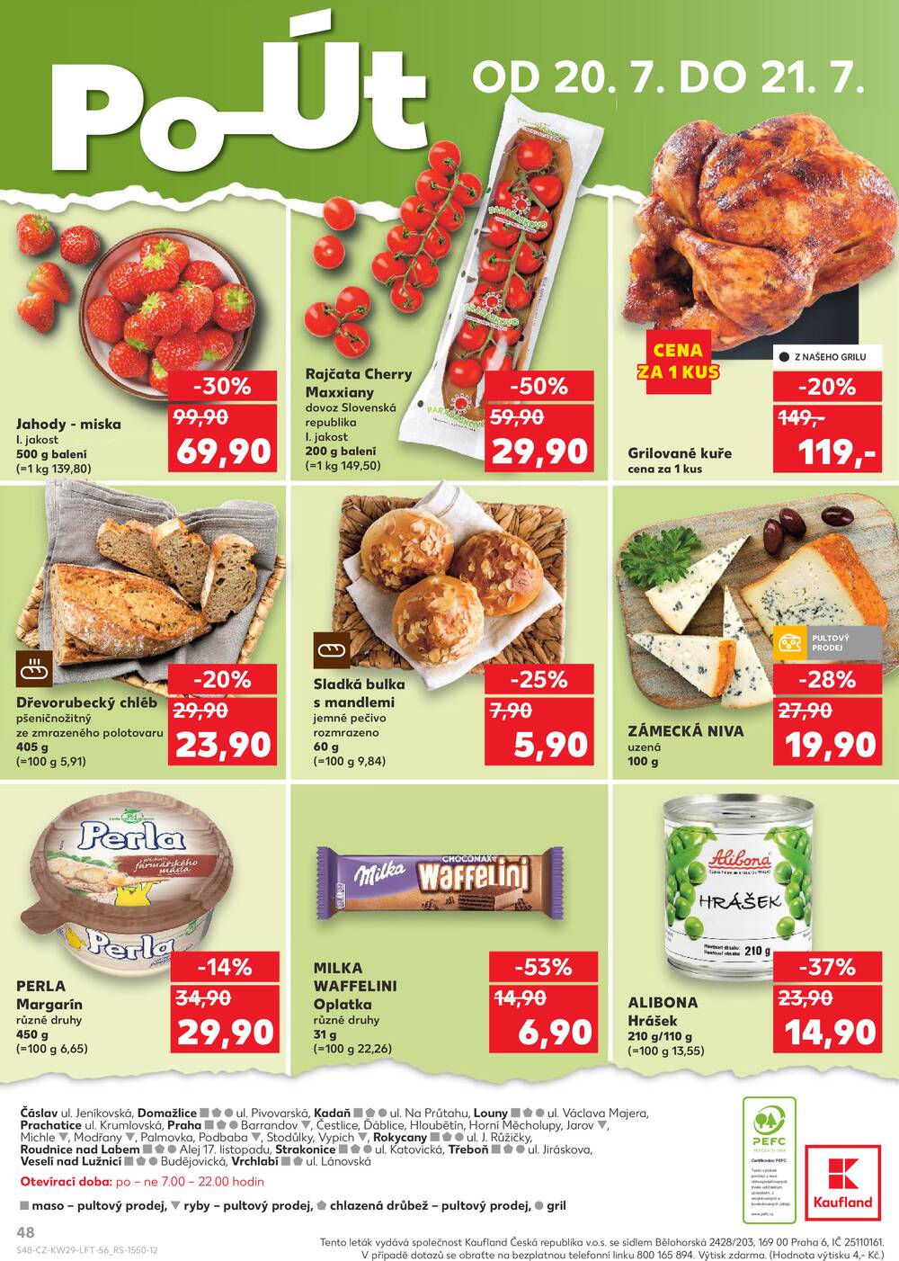 Leták Kaufland - Kaufland 15.7. - 21.7. - Kaufland - Praha 3 (Jarov) - strana 48 Leták Kaufland - Kaufland 15.7. - 21.7. - Kaufland - Praha 3 (Jarov) - strana 48