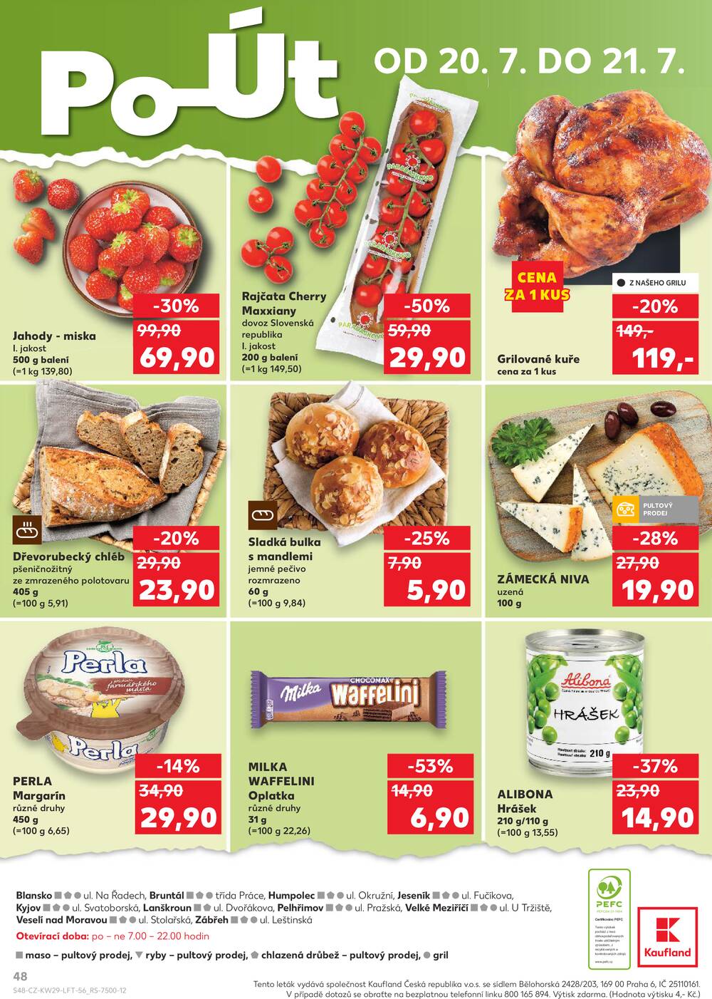 Leták Kaufland - Kaufland 15.7. - 21.7. - Kaufland - Veselí nad Moravou - strana 48 Leták Kaufland - Kaufland 15.7. - 21.7. - Kaufland - Veselí nad Moravou - strana 48