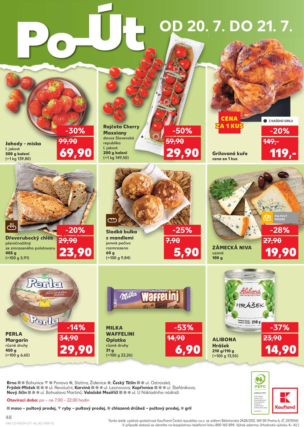 Kaufland 15.7. - 21.7. - Kaufland - Brno - Židenice
