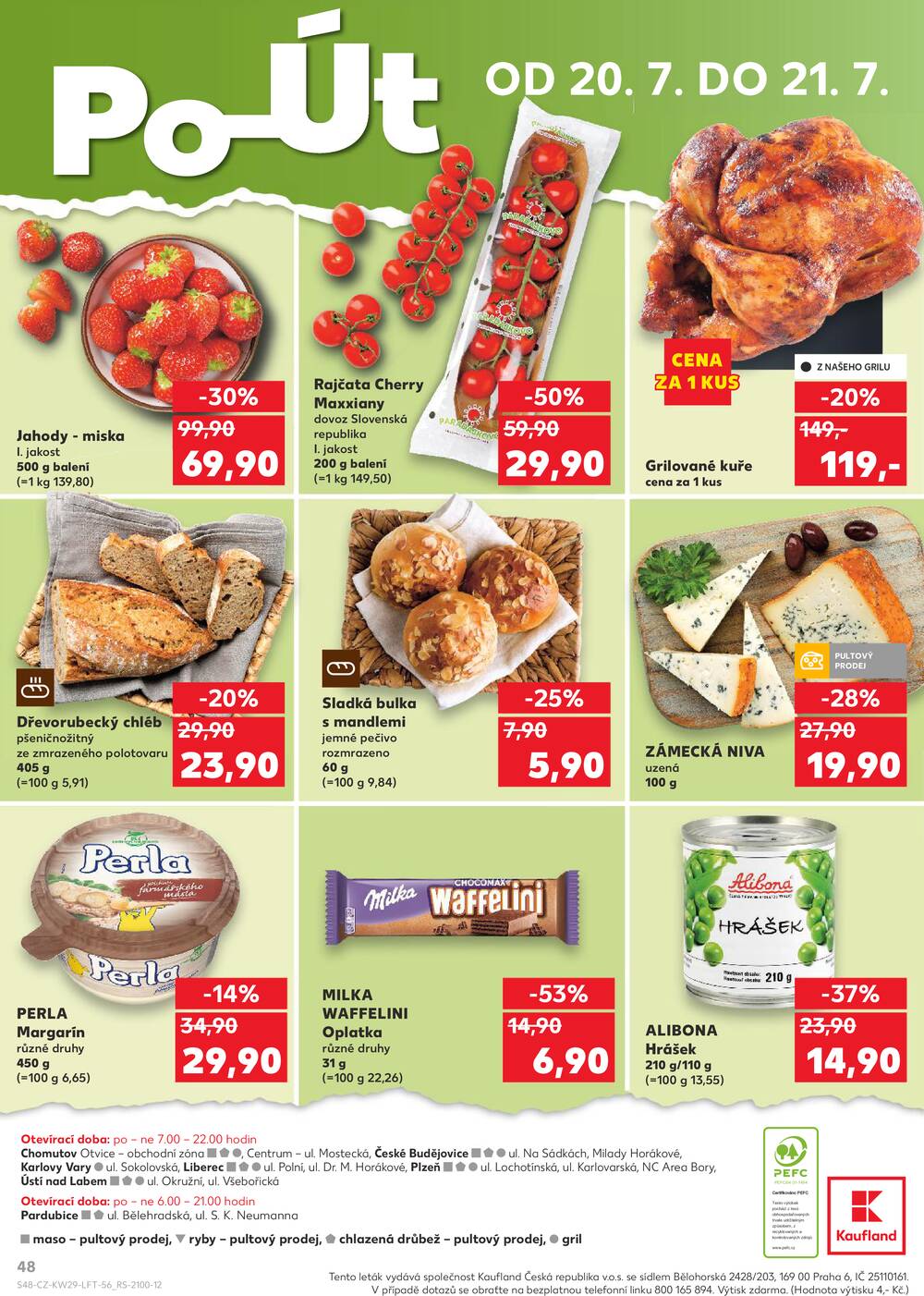 Leták Kaufland - Kaufland 15.7. - 21.7. - Kaufland - Plzeň (Sukova) - strana 48 Leták Kaufland - Kaufland 15.7. - 21.7. - Kaufland - Plzeň (Sukova) - strana 48