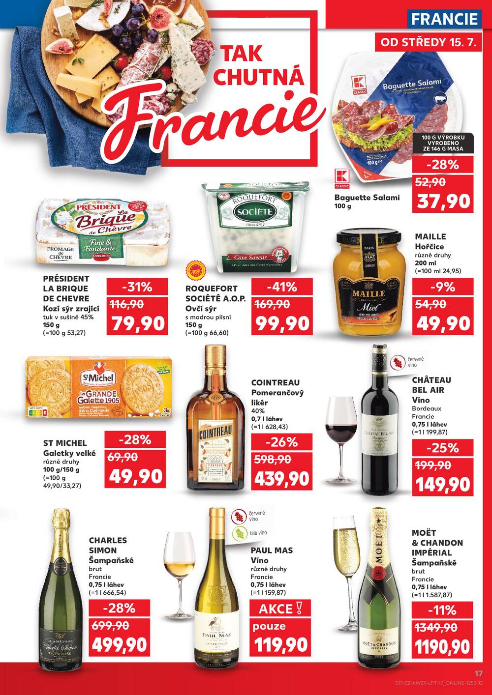 Leták Kaufland - Kaufland 15.7. - 21.7. - Kaufland - Ústí nad Labem (Okružní) - strana 17 Leták Kaufland - Kaufland 15.7. - 21.7. - Kaufland - Ústí nad Labem (Okružní) - strana 17