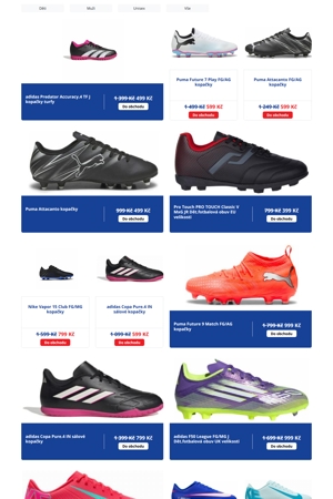Intersport Kopačky a míče - 12. 7. 2026