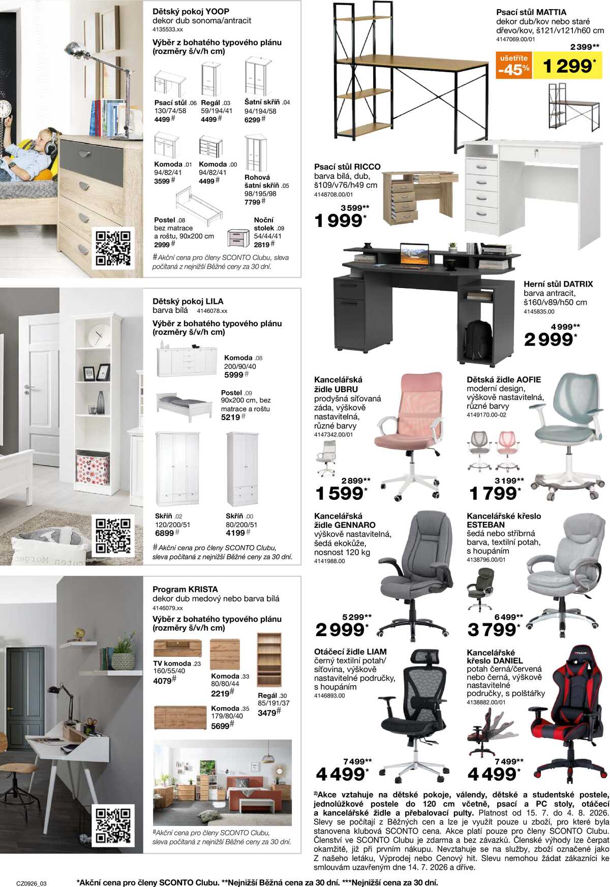 Sconto nábytek od 15.7. do 4.8.2026 strana 3