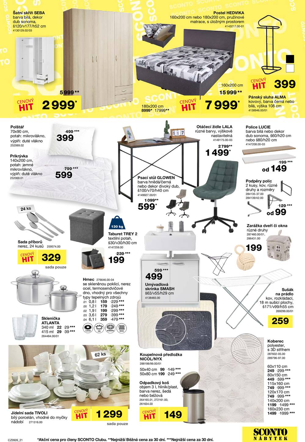 Leták SCONTO Nábytek - Sconto nábytek od 15.7. do 4.8.2026 - strana 21 Leták SCONTO Nábytek - Sconto nábytek od 15.7. do 4.8.2026 - strana 21