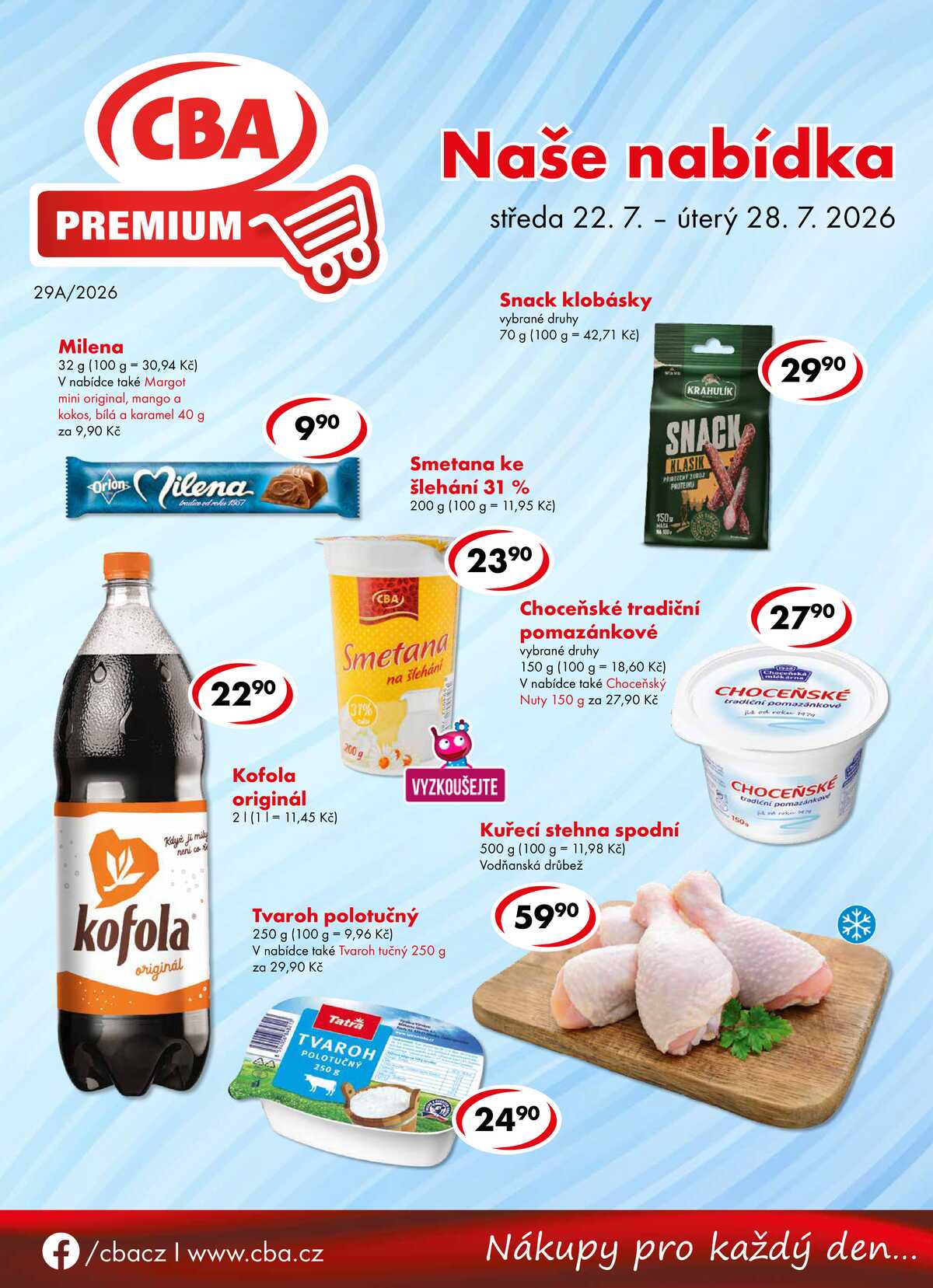 CBA Premium od 22.7. do 28.7.2026 strana 1