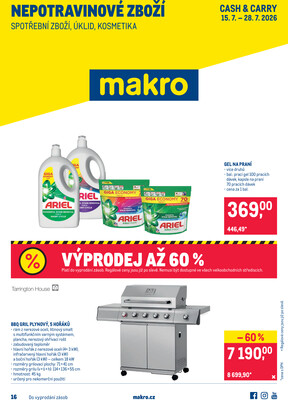 MAKRO Nepotravinové zboží do 28.7.