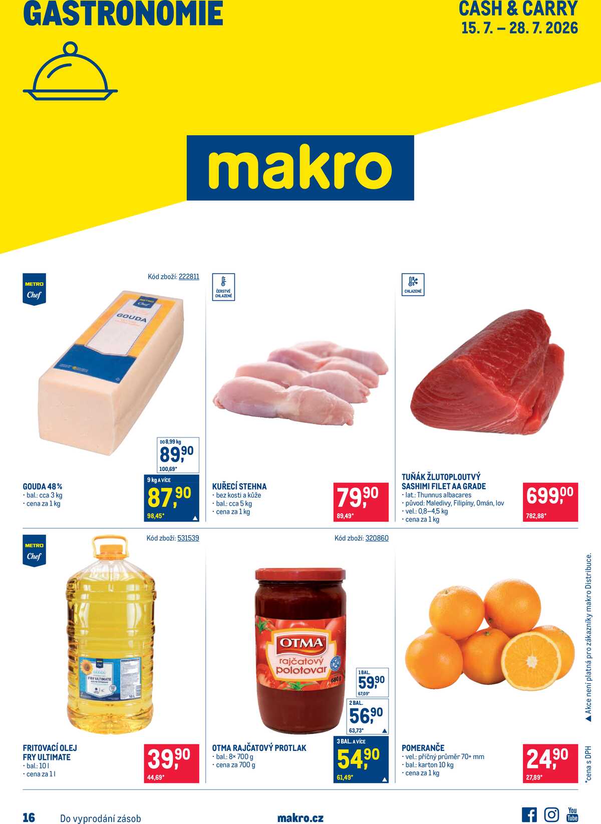 MAKRO Gastronomie do 28.7. strana 1