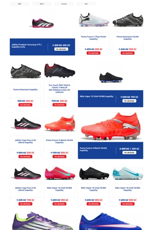 Intersport Kopačky a míče - 14. 7. 2026