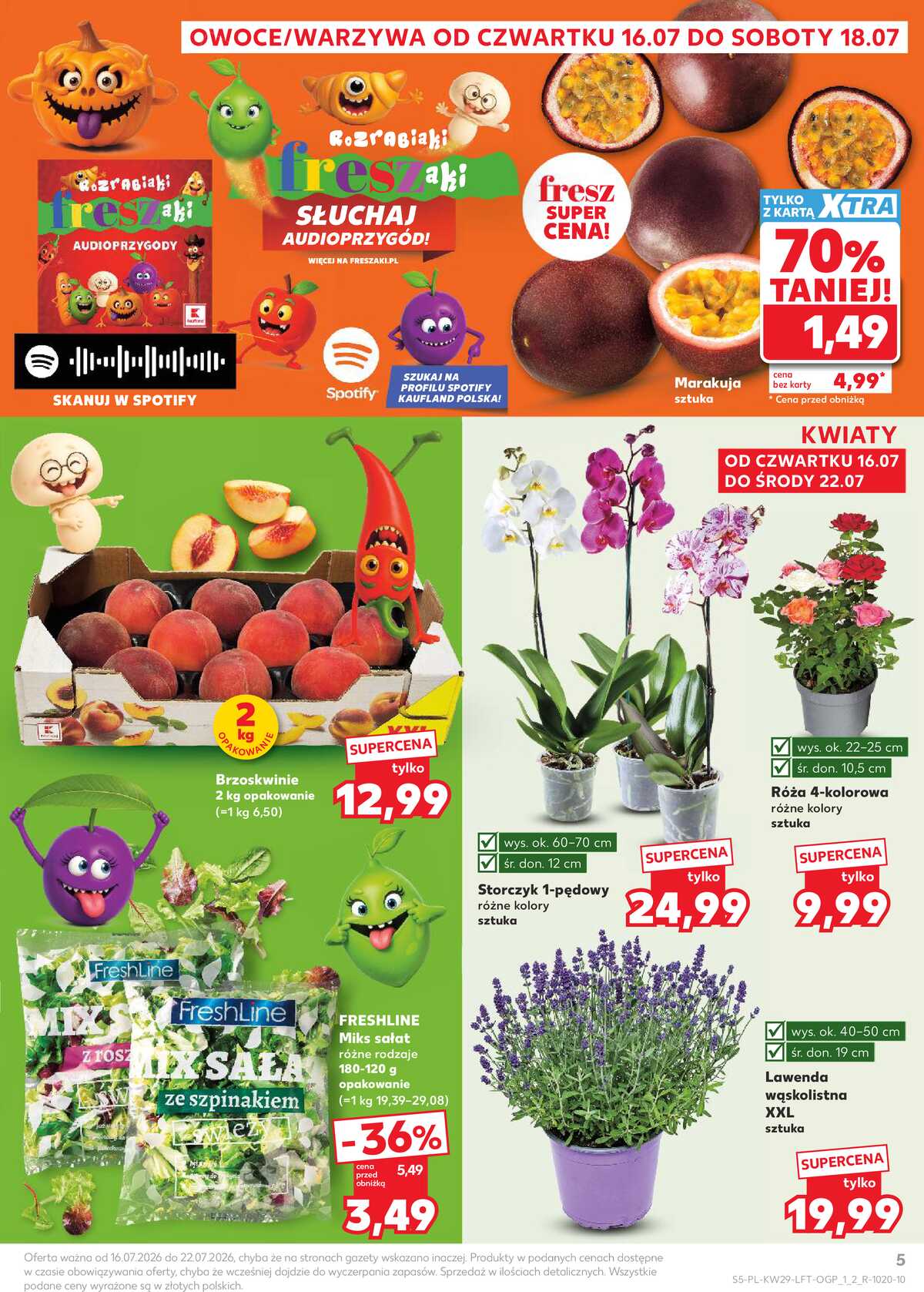 Leták Kaufland Polsko 16.7.-22.7.2026 - Týdenní zpravodaj strana 5