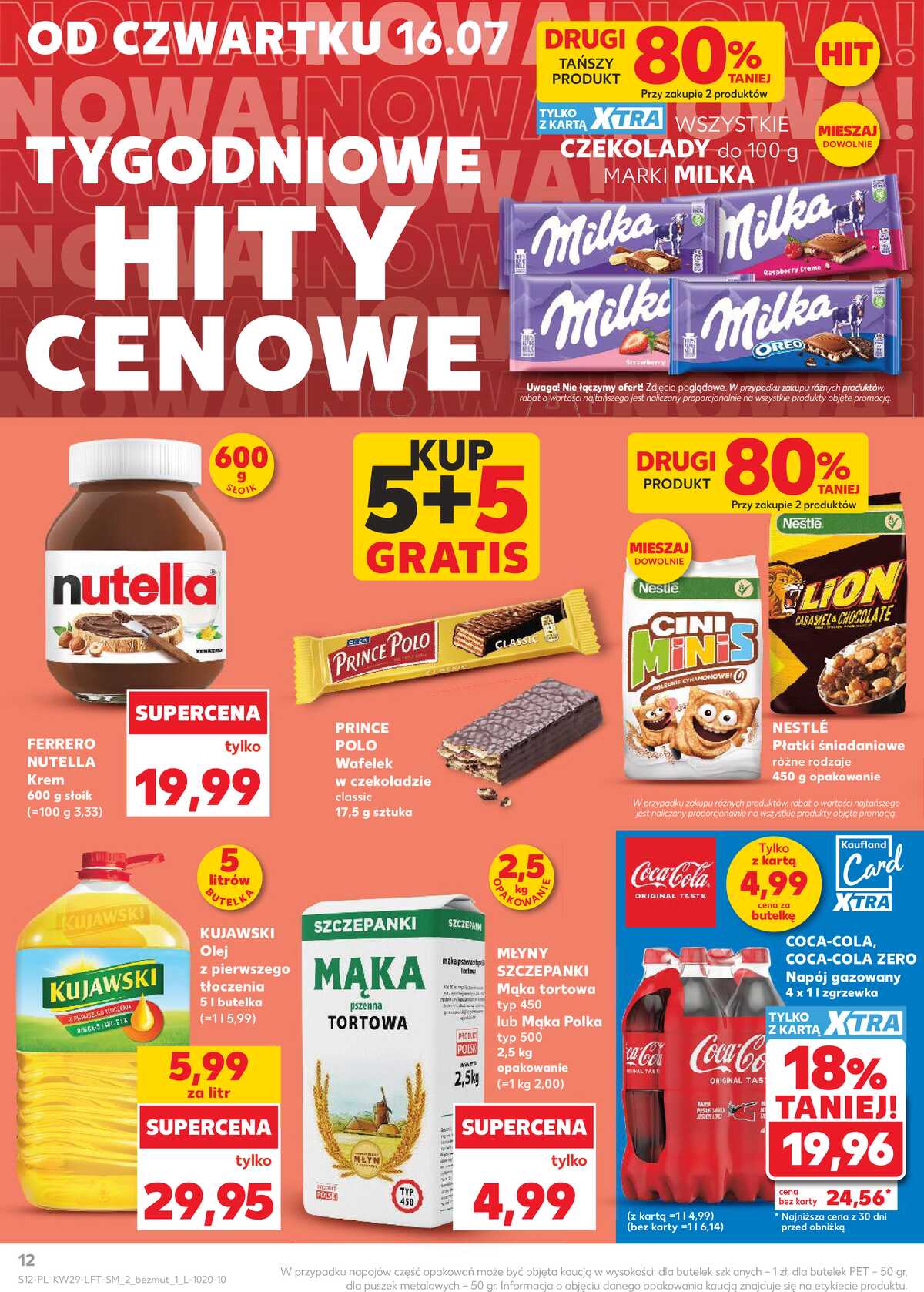 Leták Kaufland Polsko 16.7.-22.7.2026 - Týdenní zpravodaj strana 12