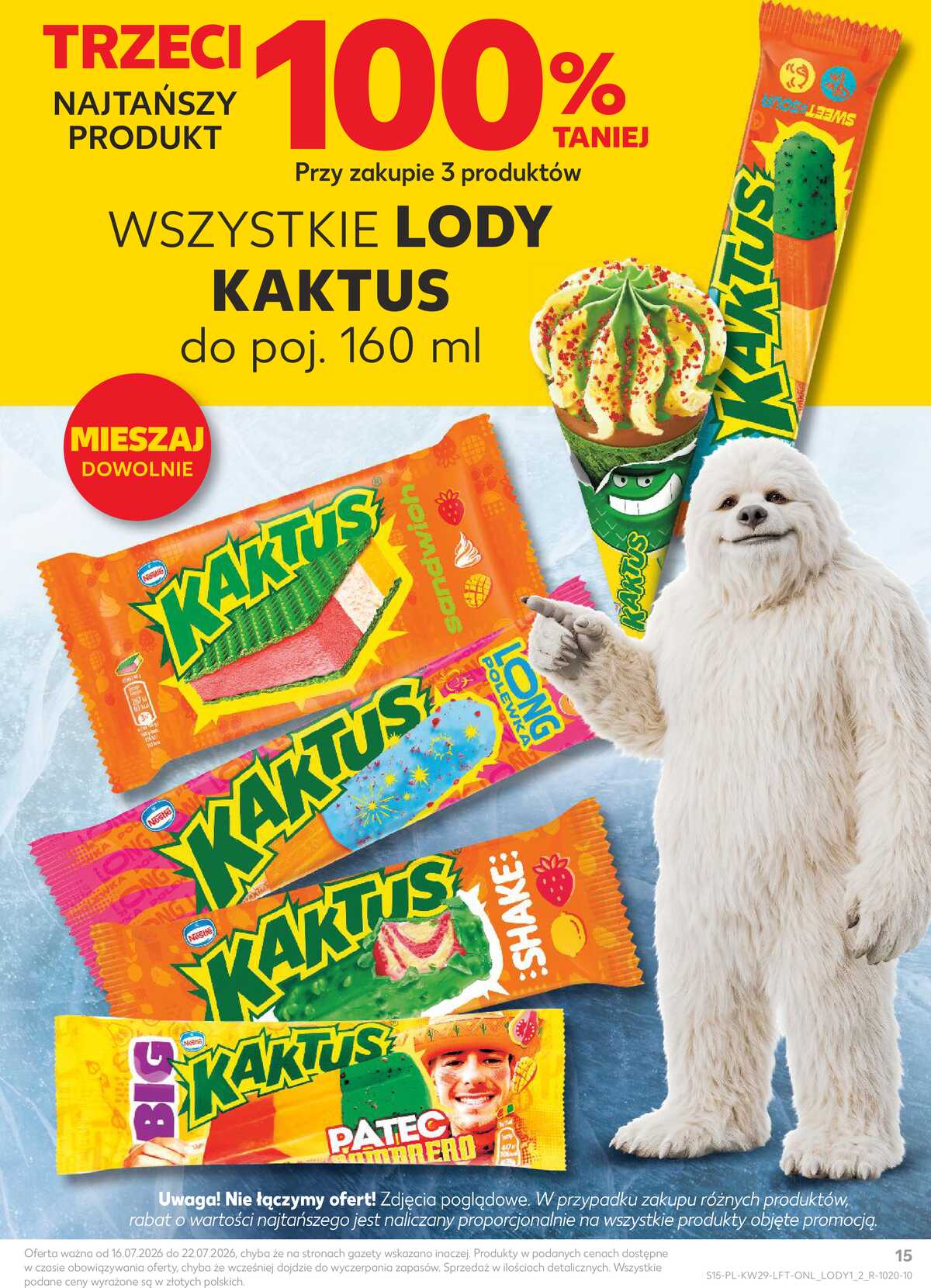 Leták Kaufland Polsko 16.7.-22.7.2026 - Týdenní zpravodaj strana 15