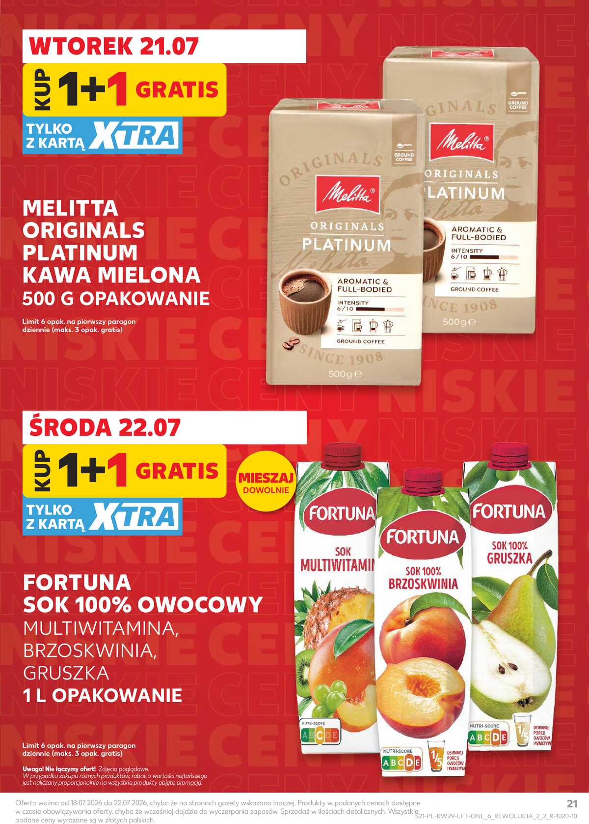 Leták Kaufland Polsko 16.7.-22.7.2026 - Týdenní zpravodaj strana 21