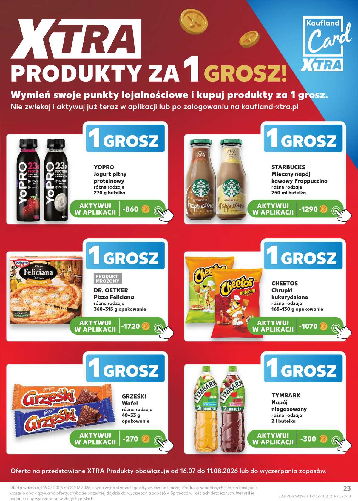 Leták Kaufland Polsko 16.7.-22.7.2026 - Týdenní zpravodaj strana 23