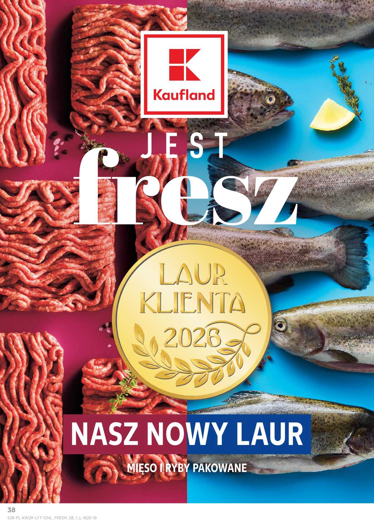 Leták Kaufland Polsko 16.7.-22.7.2026 - Týdenní zpravodaj strana 38