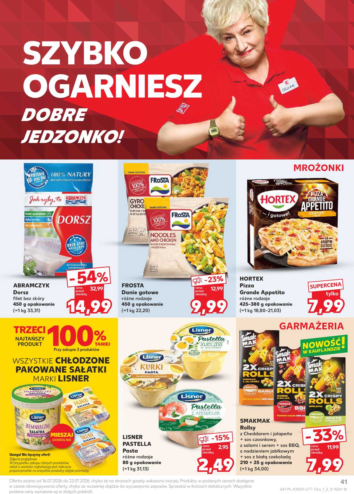 Leták Kaufland Polsko 16.7.-22.7.2026 - Týdenní zpravodaj strana 41