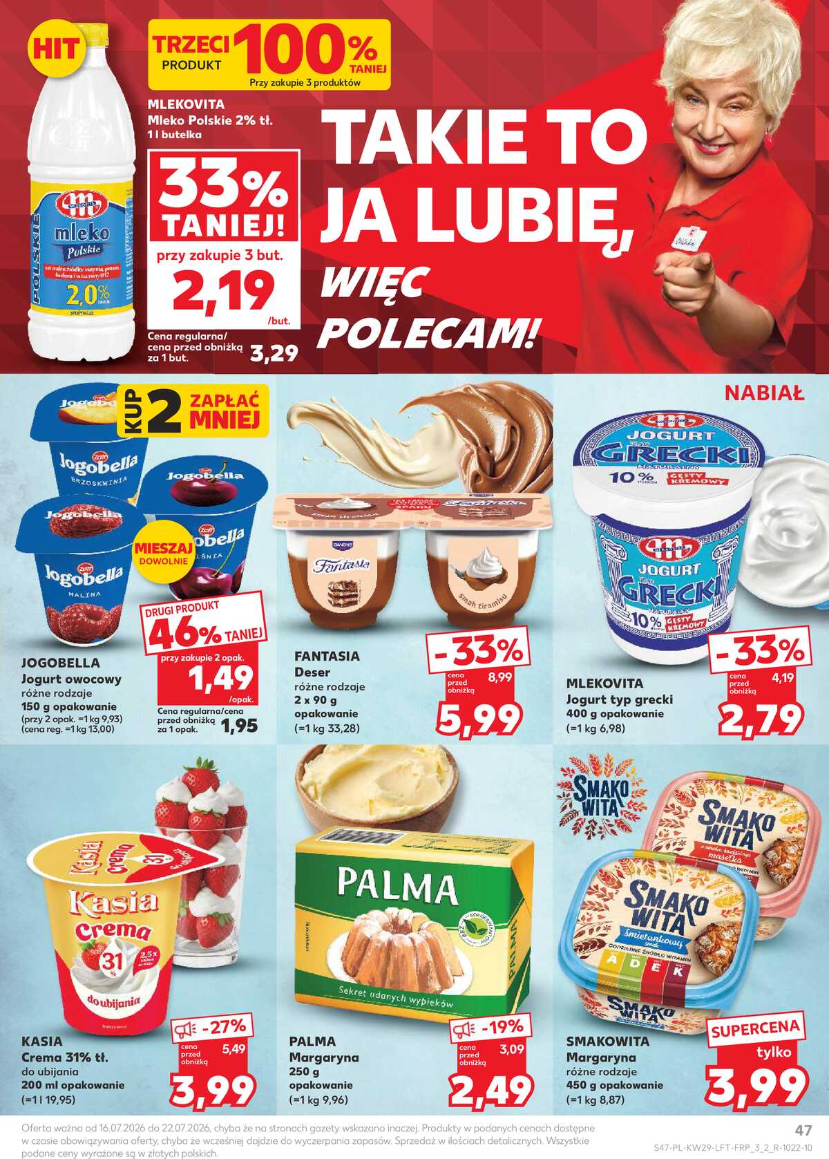 Leták Kaufland Polsko 16.7.-22.7.2026 - Týdenní zpravodaj strana 47