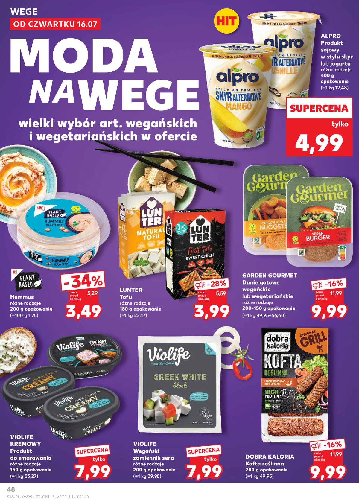 Leták Kaufland Polsko 16.7.-22.7.2026 - Týdenní zpravodaj strana 48