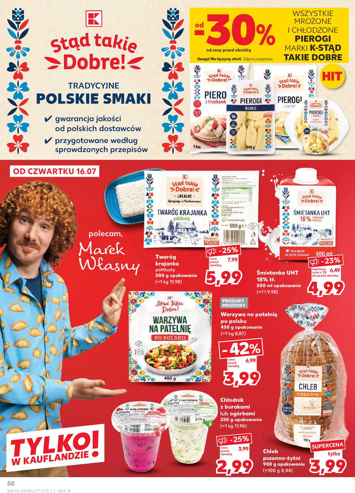 Leták Kaufland Polsko 16.7.-22.7.2026 - Týdenní zpravodaj strana 50