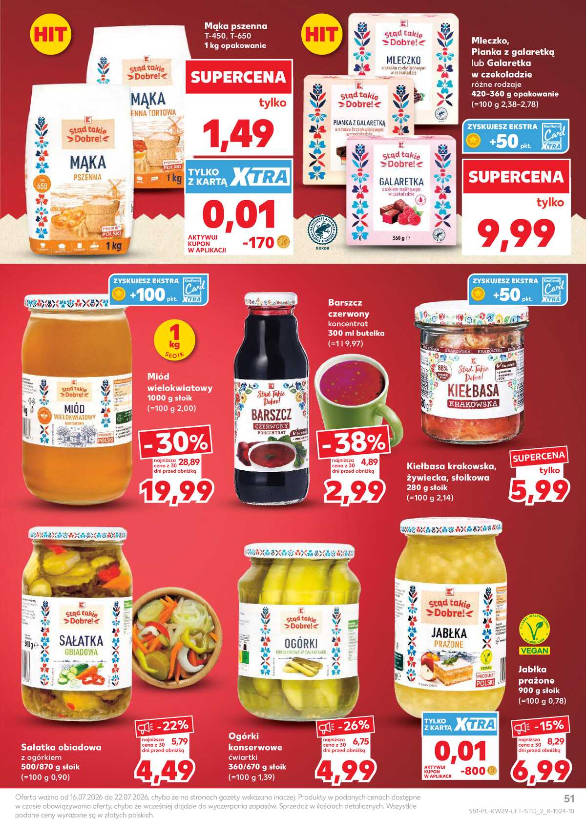 Leták Kaufland Polsko 16.7.-22.7.2026 - Týdenní zpravodaj strana 51