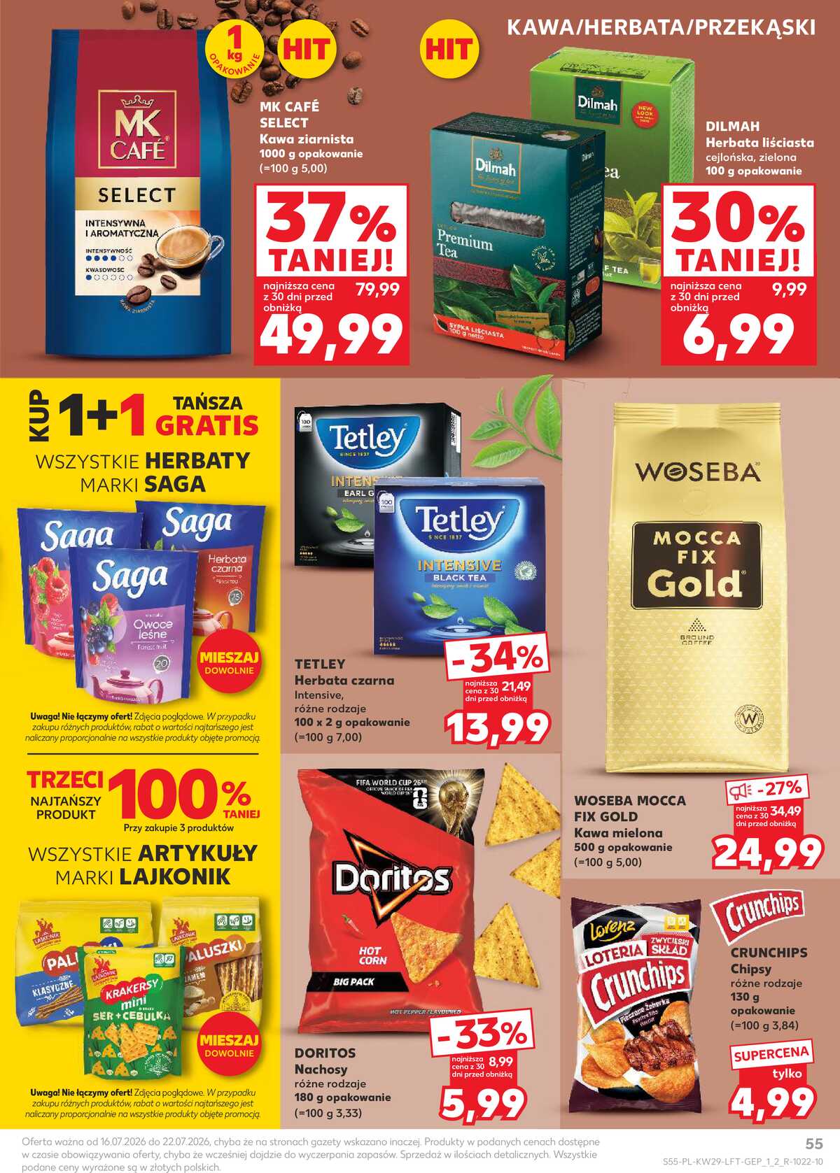 Leták Kaufland Polsko 16.7.-22.7.2026 - Týdenní zpravodaj strana 55