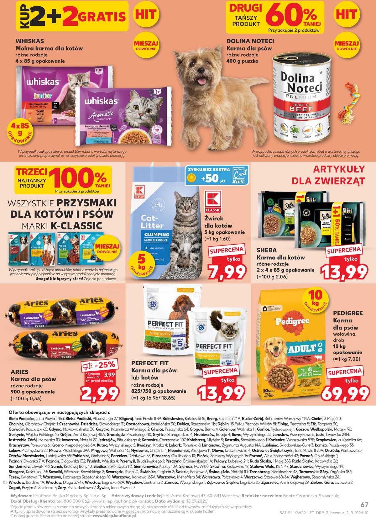 Leták Kaufland Polsko 16.7.-22.7.2026 - Týdenní zpravodaj strana 67