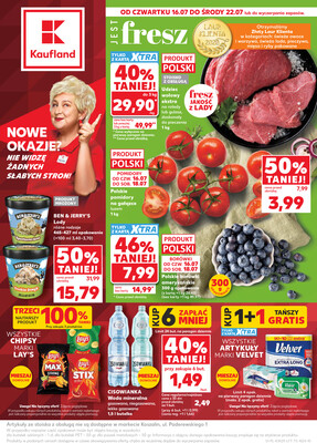 Leták Kaufland Polsko 16.7.-22.7.2026 - Týdenní zpravodaj