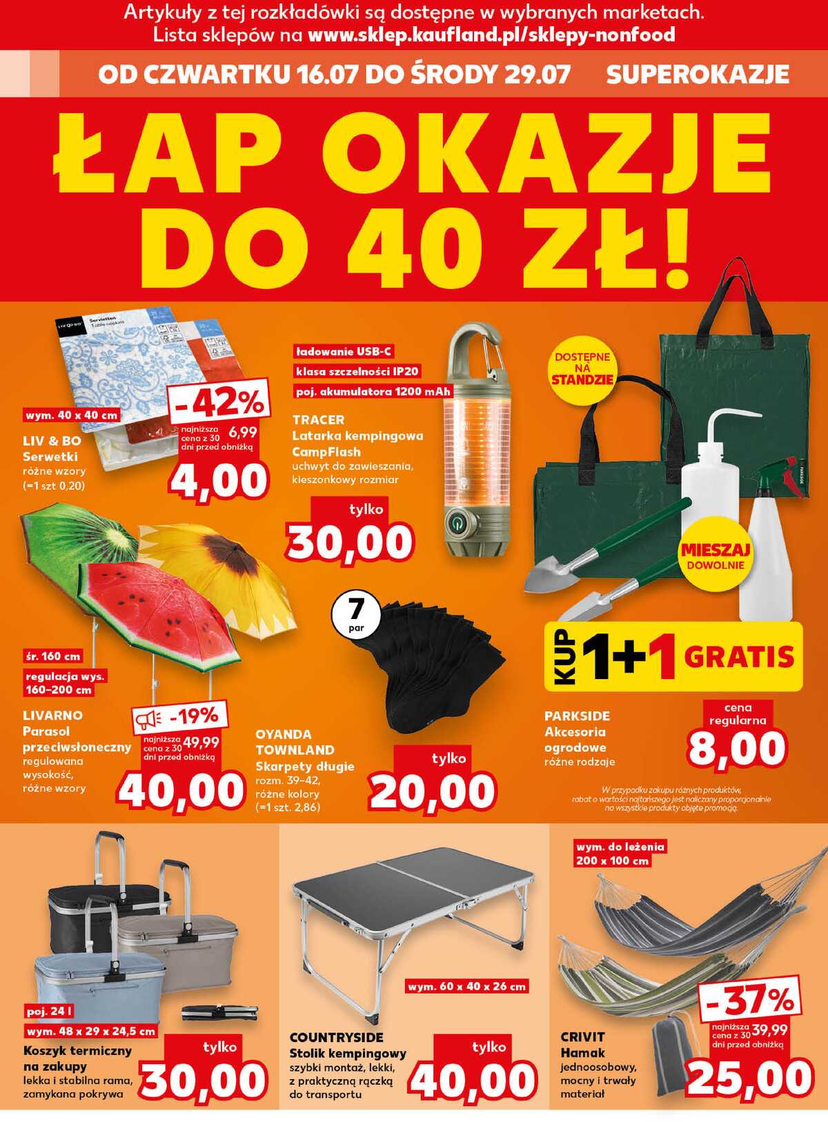 Leták Kaufland Polsko 16.7.-29.7.2026 strana 14