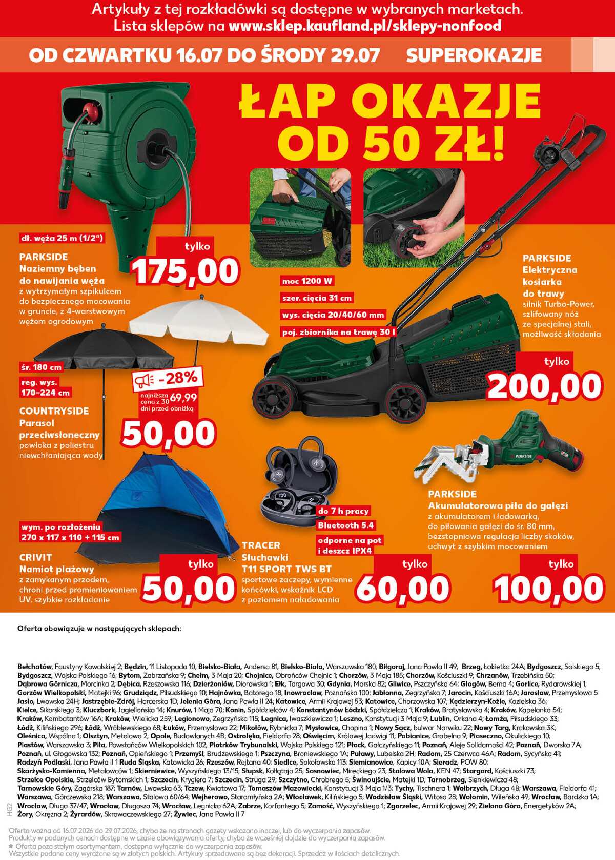 Leták Kaufland Polsko 16.7.-29.7.2026 strana 15
