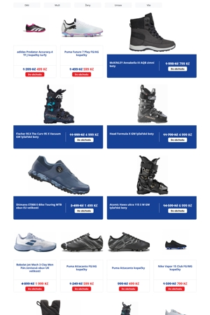 Intersport Boty - 16. 7. 2026