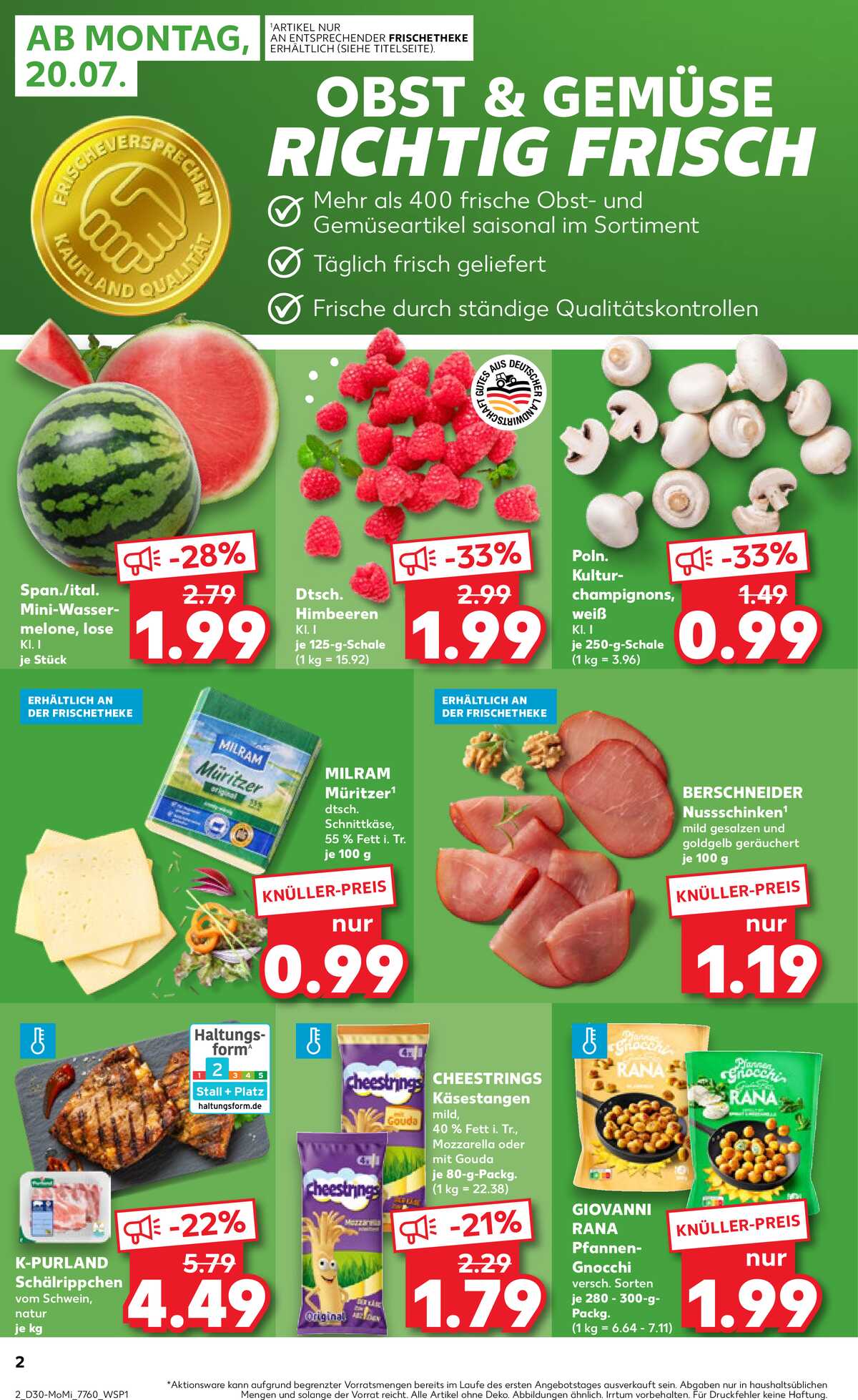 Leták Kaufland Německo 20.7.-22.7.2026 strana 2