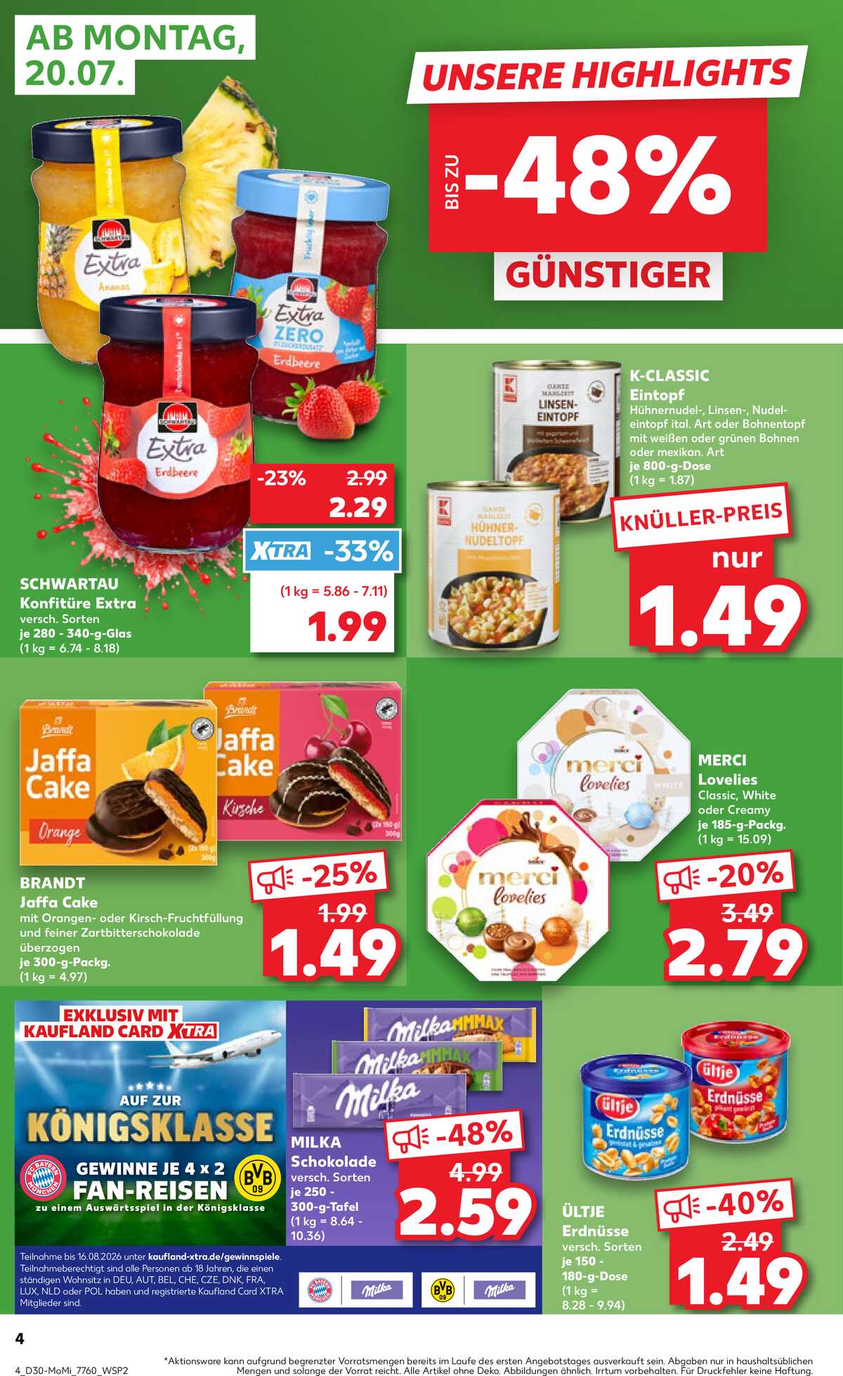 Leták Kaufland Německo 20.7.-22.7.2026 strana 4