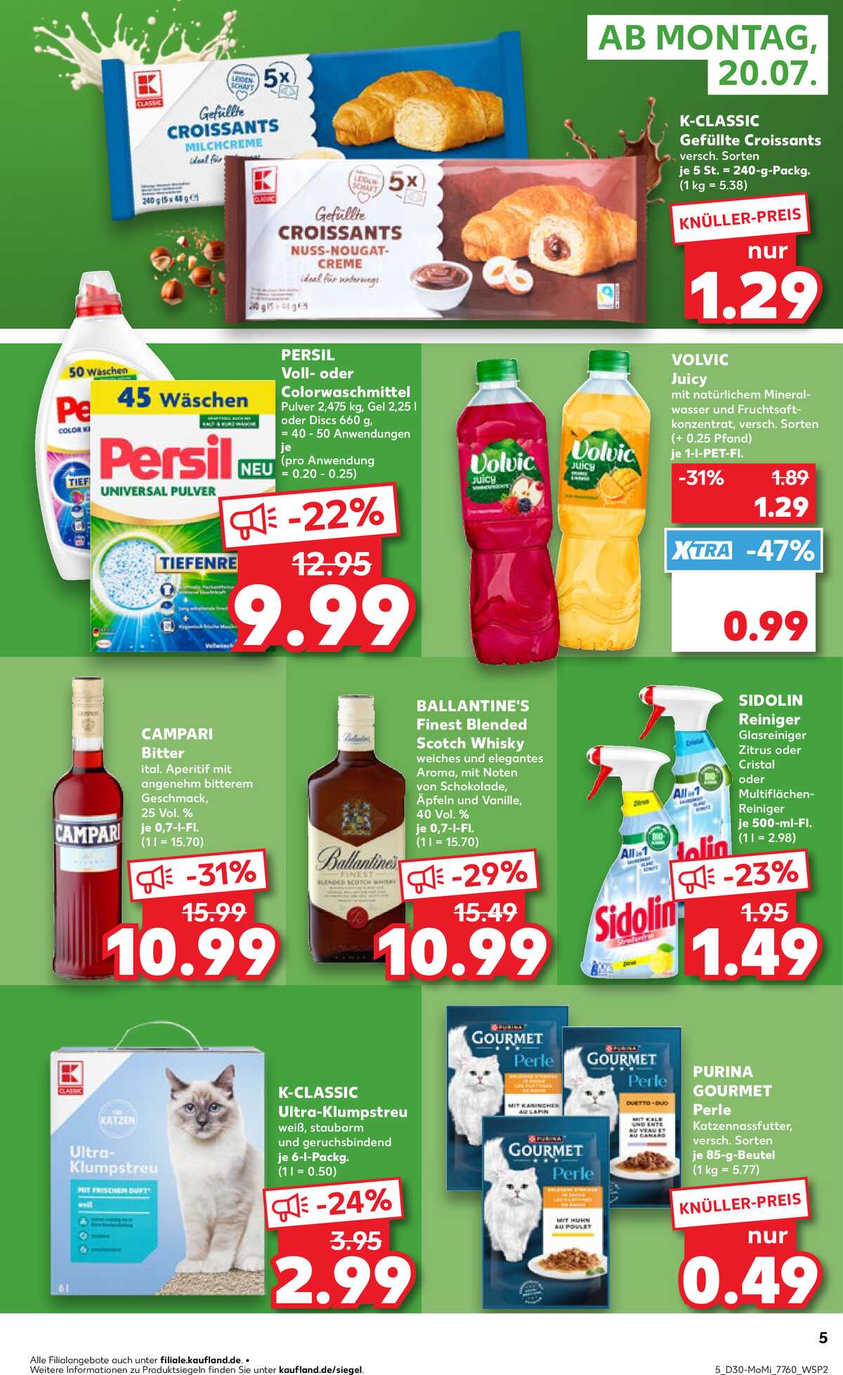 Leták Kaufland Německo 20.7.-22.7.2026 strana 5