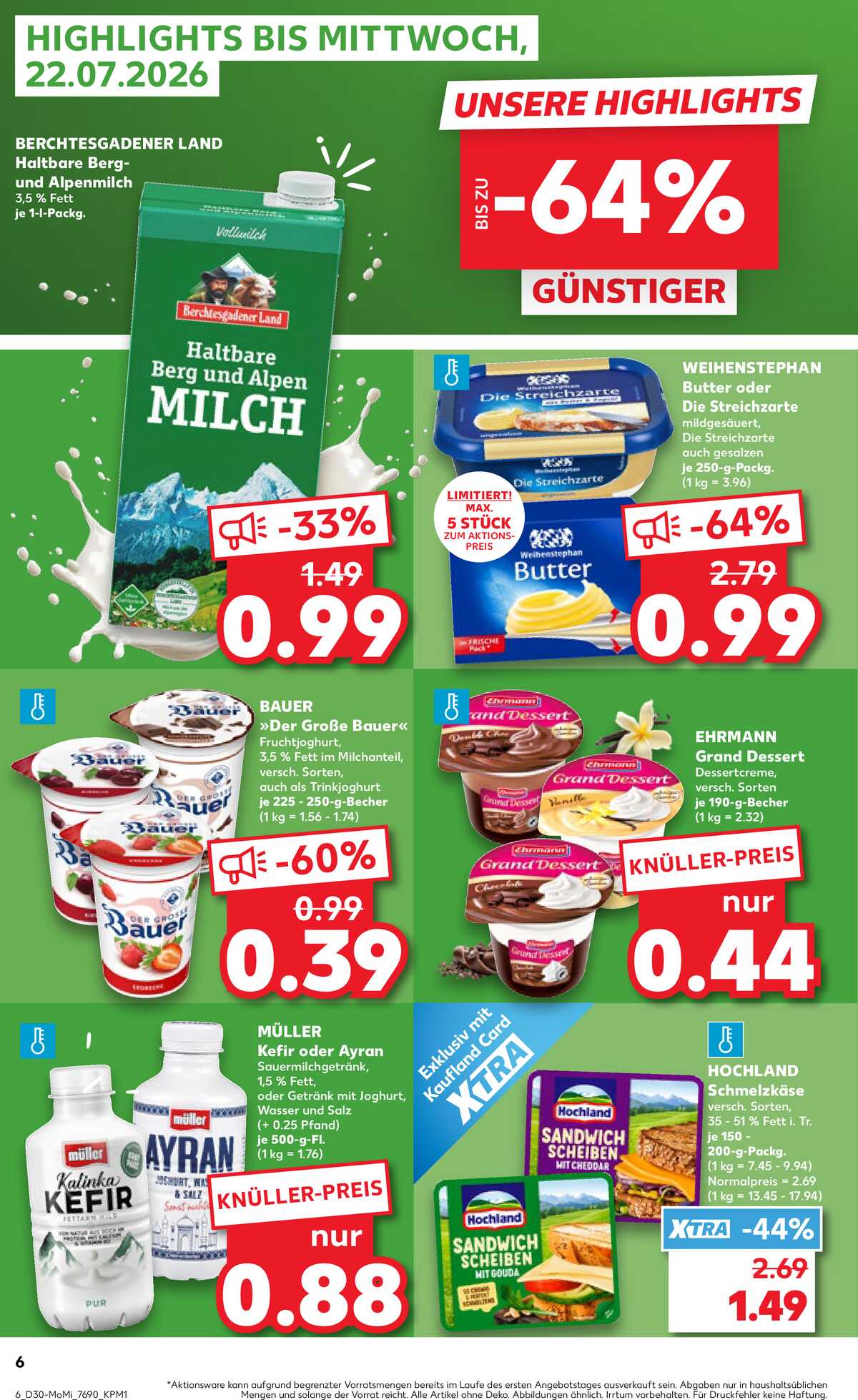 Leták Kaufland Německo 20.7.-22.7.2026 strana 6