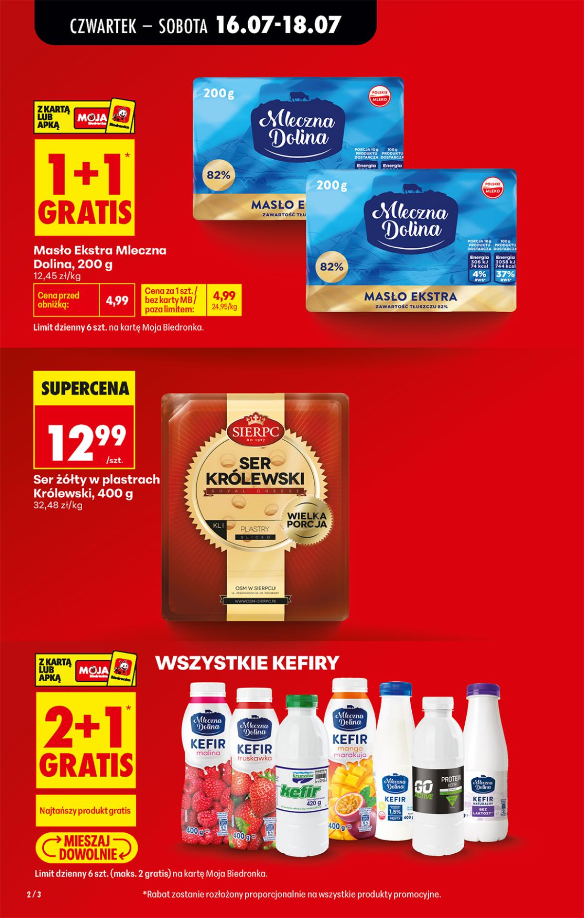Leták Biedronka Polsko 16.7.-22.7.2026 strana 2