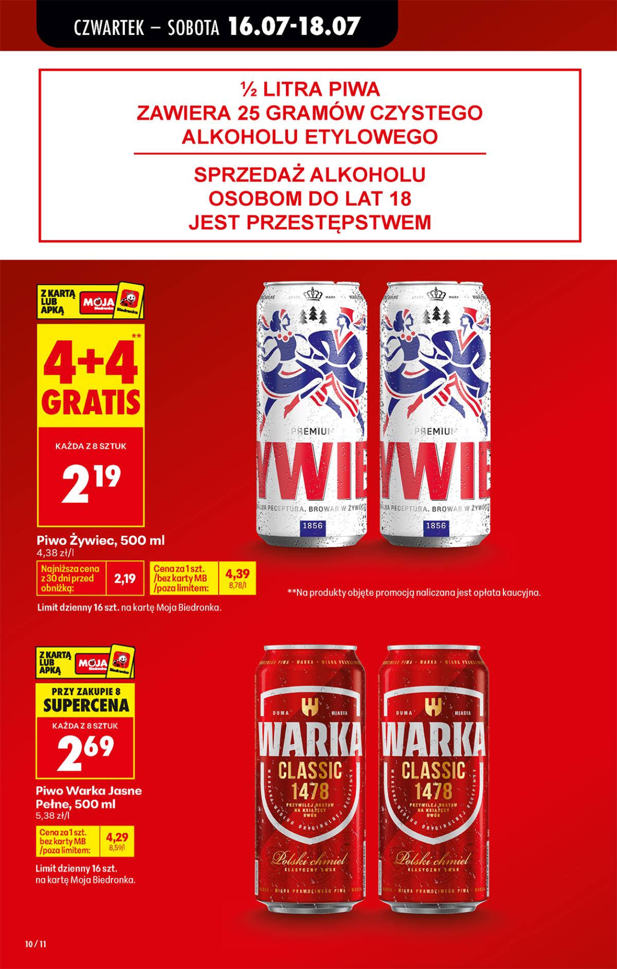 Leták Biedronka Polsko 16.7.-22.7.2026 strana 12