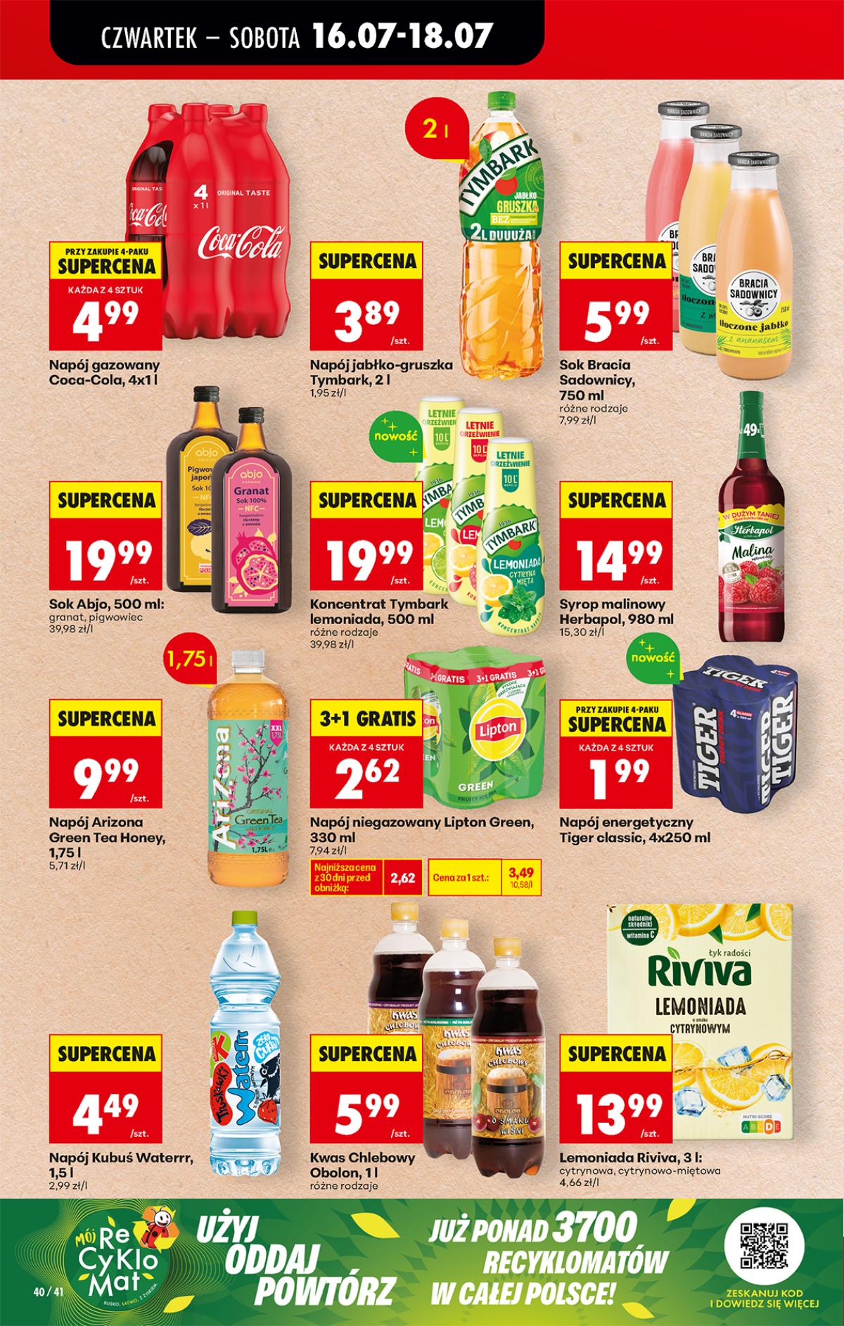 Leták Biedronka Polsko 16.7.-22.7.2026 strana 54