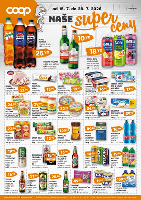 COOP Super cena do 28.7.