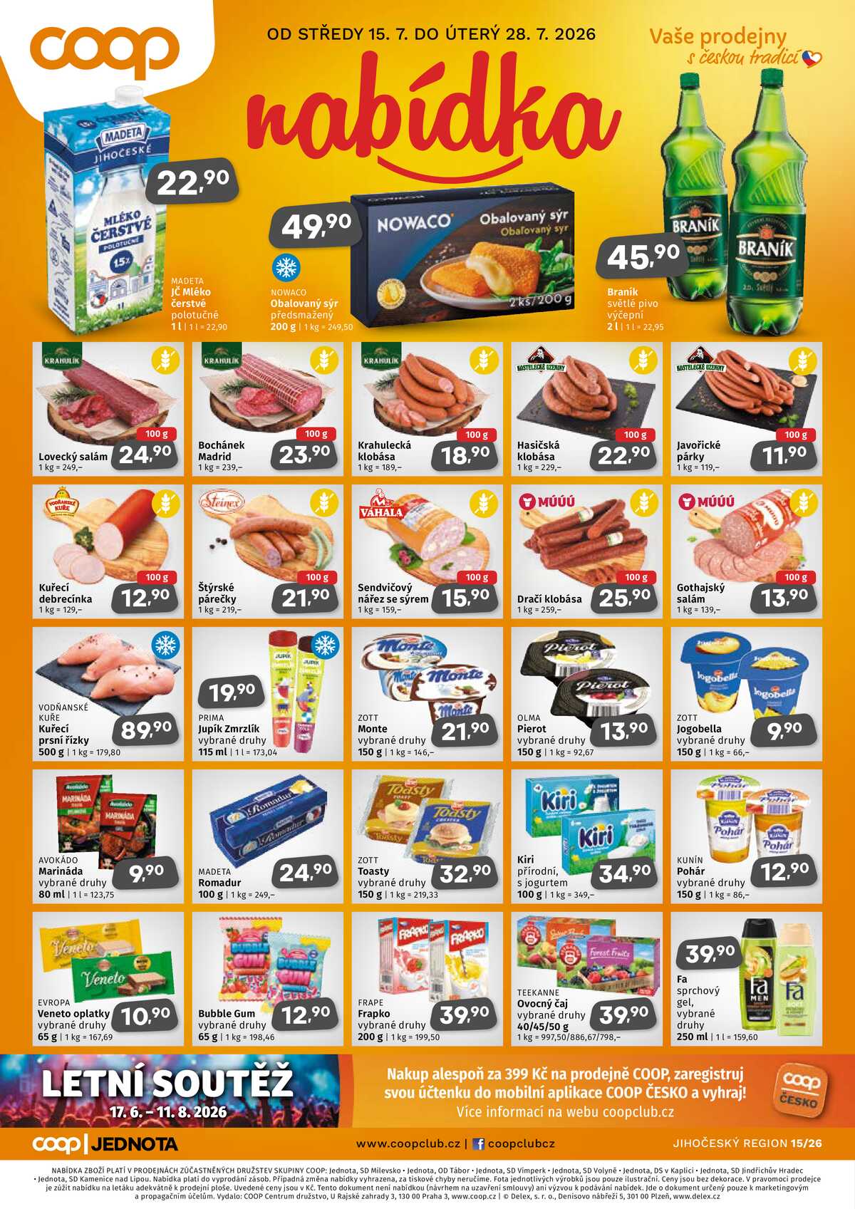 COOP Jihočeský region do 28.7. strana 1