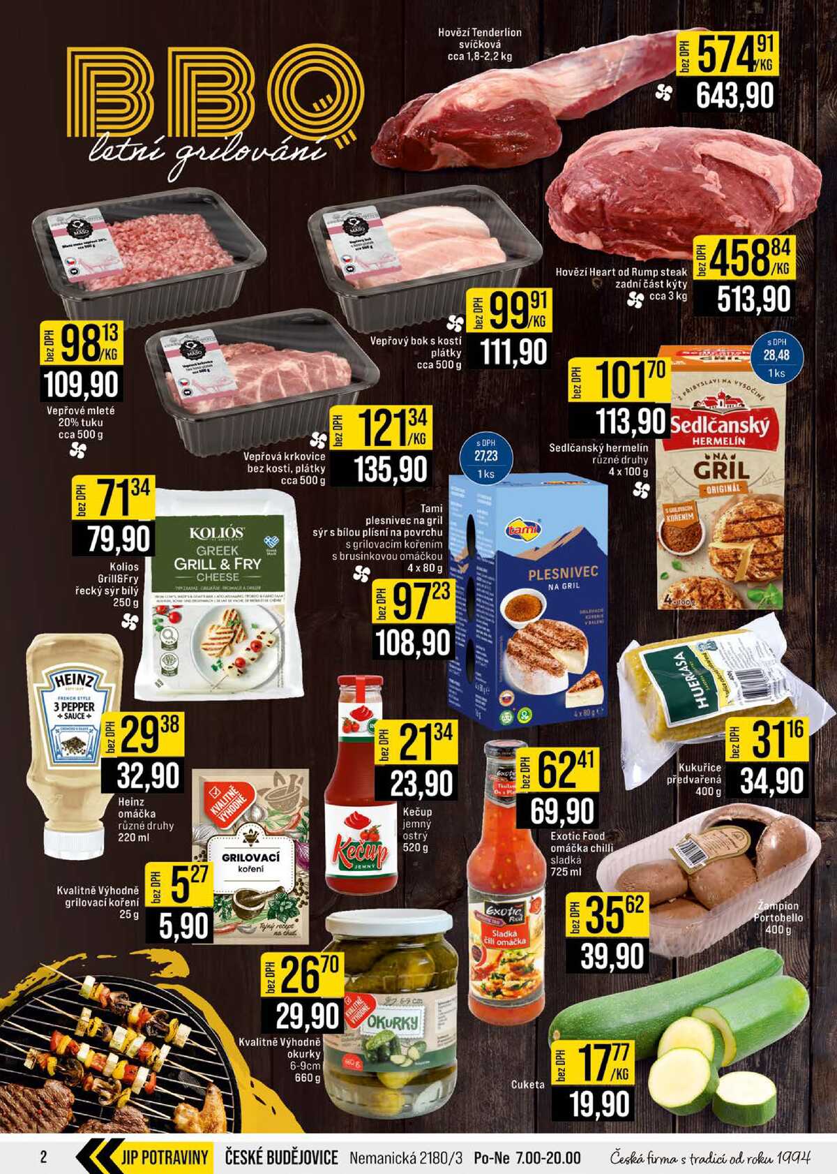 JIP Cash & Carry Brno, Praha, Ostrava, Jilemnice, Pardubice, Ostrava, Karlovy Vary, Olomouc a Zlín od 15.7. do 21.7.2026 strana 2
