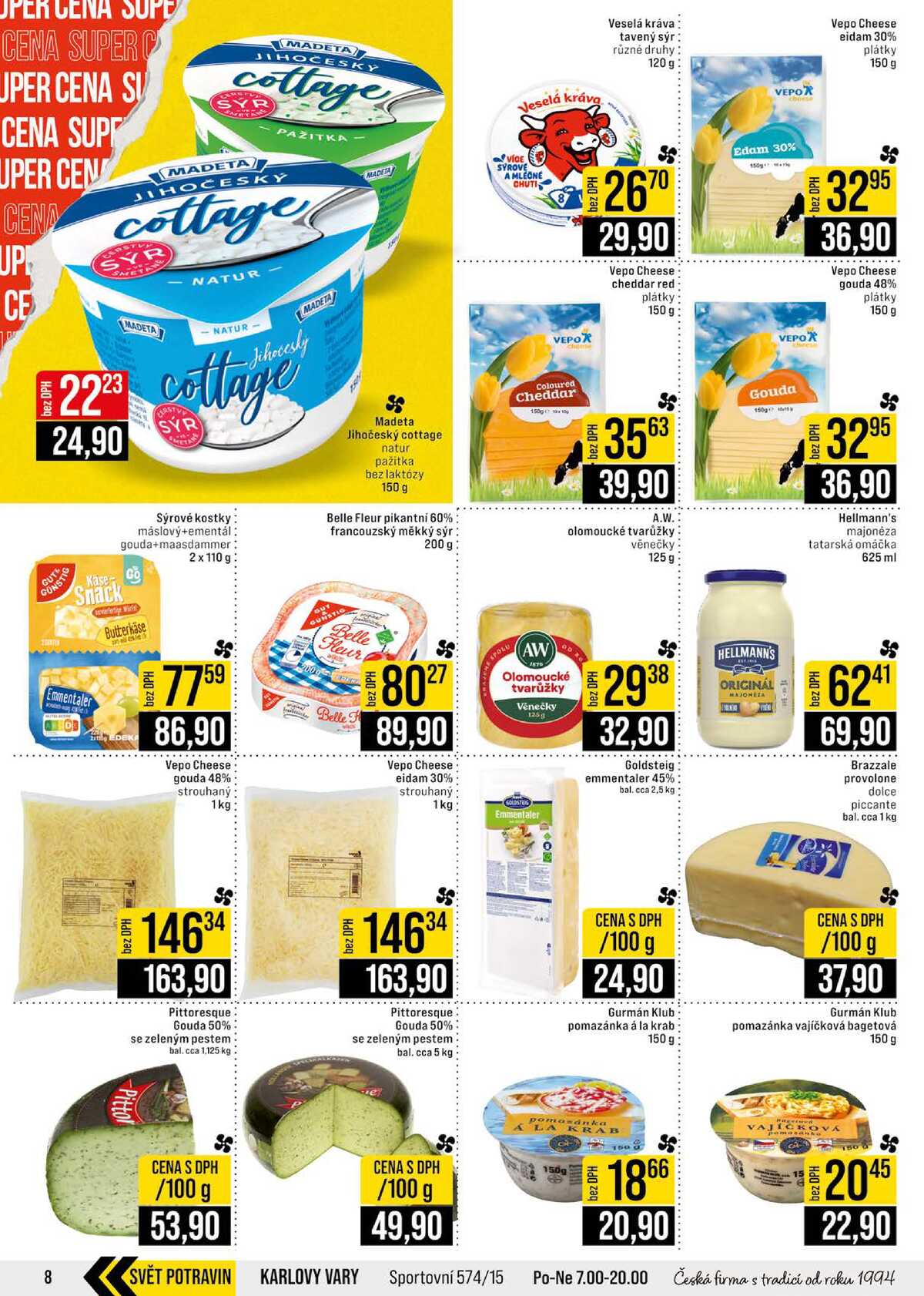JIP Cash & Carry Brno, Praha, Ostrava, Jilemnice, Pardubice, Ostrava, Karlovy Vary, Olomouc a Zlín od 15.7. do 21.7.2026 strana 8