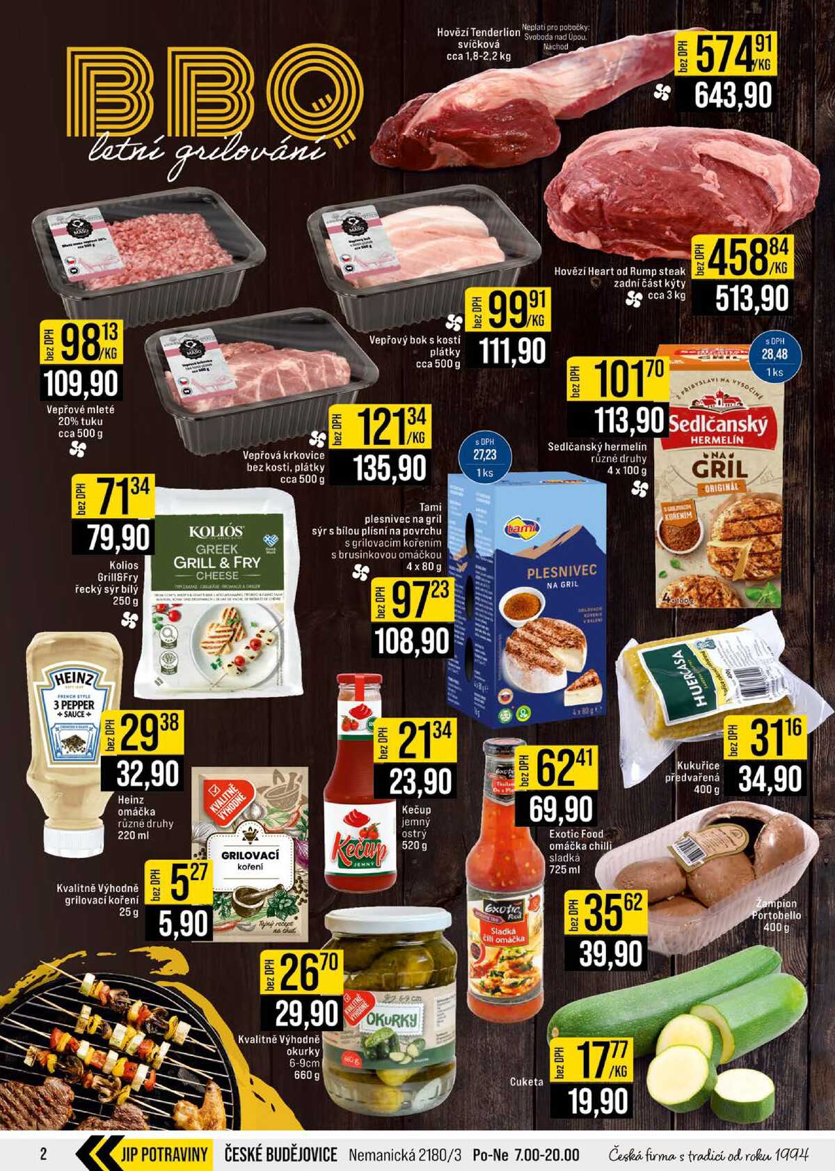 JIP Cash & Carry České Budějovice, Most, Náchod, Polička, Sušice a Svoboda nad Úpou od 15.7. do 21.7.2026 strana 2