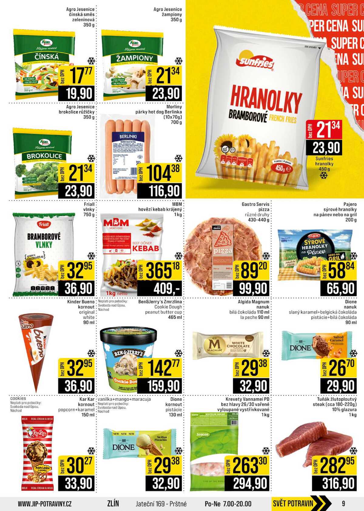 JIP Cash & Carry České Budějovice, Most, Náchod, Polička, Sušice a Svoboda nad Úpou od 15.7. do 21.7.2026 strana 9